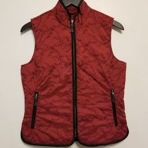 Eddie Bauer Premium Goosedown embroidered vest